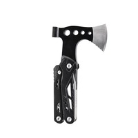 Outil multifonction de camping, équipement de survie, marteau de mécanicien, DIY, OEM, acier inoxydable, aluminium, hache, marteau, pinces, scie, tournevis, cadeaux pour