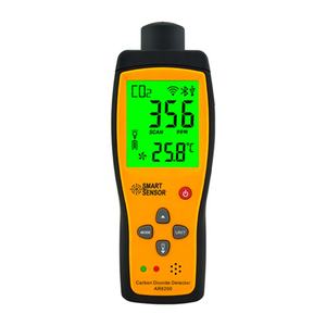 Détecteur intelligent AR8200 Détecteur de dioxyde de carbone Analyseur de gaz Moniteur de compteur de <span class=keywords><strong>CO2</strong></span> Détecteur de gaz Moniteur de qualité de l'air intérieur Testeur de <span class=keywords><strong>CO2</strong></span> - Product Image 1