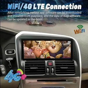 เครื่องเล่นมัลติมีเดียในรถยนต์ Navirider หน้าจอสัมผัส 8.8 นิ้ว พร้อมพอร์ต USB รองรับ Wireless CarPlay ระบบ Android 15 ระบบนำทาง GPS สำหรับรถยนต์ Volvo XC60 - Product Image 2