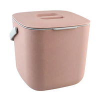 Poubelle à compost de comptoir de cuisine 7L Petite poubelle à compost avec poignée Poubelle de comptoir de cuisine avec couvercle
