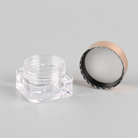 Soins de la peau couleur blanche conteneur cosmétique conteneurs de poudre libre 2ml beauté comme emballage vide poudre compacte