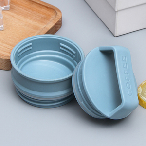 Taza de viaje de café aislada al vacío de 350ml con logotipo personalizado, vaso de leche aislado para exteriores de acero inoxidable 18/8 con tapa a prueba de derrames - Product Image 3