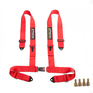 EPMANレーシングスタイルコンペティション4ポイントスナップイン3インチシートベルト安全ベルトハーネスEPM-04BUC - Product Image 1