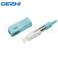 Conector Rápido de Fibra Óptica Simplex SC OM3