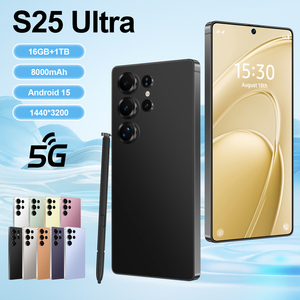 الأكثر مبيعًا هواتف S25 Ultra الذكية معالج سريع آي هاتف خلوي بشريحتين غير مقفل للوجه 15 4g 5g androidour - Product Image 2
