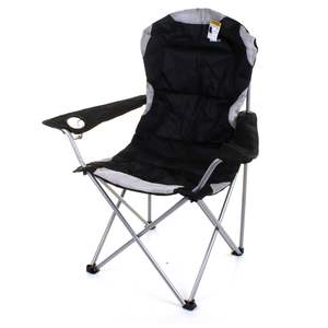 Ghế xếp ngoài trời cao cấp, sang trọng, có đệm, tay vịn, kiểu dáng hoàng gia - Product Image 2