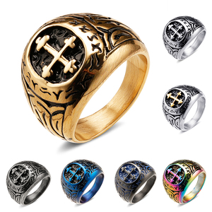 Producción de moldes personalizados <span class=keywords><strong>Joyería</strong></span> con logotipo personalizado Proveedor de fábrica de <span class=keywords><strong>acero</strong></span> <span class=keywords><strong>inoxidable</strong></span> Anillos de molde fundido a presión <span class=keywords><strong>Joyería</strong></span> de anillo de moda - Product Image 5