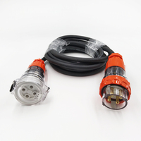 Cable de extensión industrial australiano trifásico de 4 pines