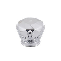 Tutup Botol Parfum ZMAC dari Paduan Seng 15mm Emas Anti Tumpah Custom OEM QT PACK Logo Kustom Kedatangan Baru Kemasan Botol Kaca