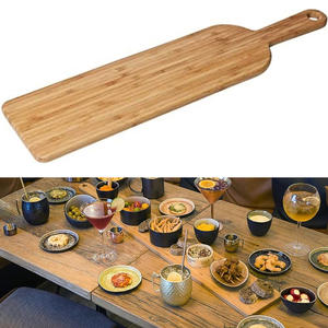 <span class=keywords><strong>Planche</strong></span> à apéritif en bois <span class=keywords><strong>personnalisée</strong></span> extra longue Charcuterie Fromage Pain Viande Plateau de service <span class=keywords><strong>Planche</strong></span> à découper pour décoration - Product Image 1