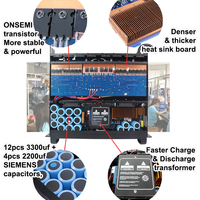 Amplificateur de puissance audio professionnel de haute qualité, grande capacité, 4x4400W, pour basses de 18 pouces, fabriqué en usine