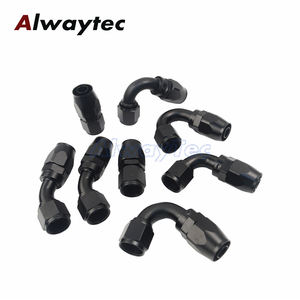 AN4 AN6 AN8 AN10 AN12 AN16 Straight Aluminum Purple Oil Fuel Line <strong>Hose</strong> End Swivel with Alloy <strong>Fitting</strong> - Product Image 4