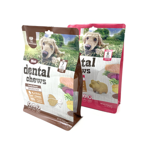 High End Flat Bottom Gusseted Mylar Bags Expandable Pouches for 6x9 <strong>Pet</strong> Food Storage - Product Image 4