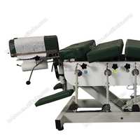 Table de décompression vertébrale manuelle à cinq fonctions Table de réglage chiropratique