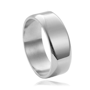 Men's <b>Titanium</b> Steel <b>Ring</b> <b>Black</b> Geometric Design Punk Style Fashion Jewelry Gift - Product Image 5