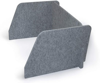 Cloison acoustique réduisant le bruit et les distractions visuelles Absorbant le son Diviseur de bureau à domicile Panneau de confidentialité pour table