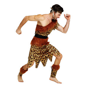 Costume de cosplay pour couple, jeu de rôle, adulte, style sauvage primitif, pour spectacle, Halloween, carnaval, pour femme - Product Image 2