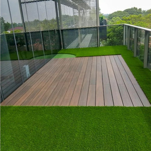 Meisen Giá Thấp Cỏ Nhân Tạo 10Mm 15Mm 20Mm Cho Ngoài Trời Trong Nhà Chống Uv Trên Tầng Thượng Sân Khấu Sàn Màu Xanh Lá Cây Cảnh Quan Thảm Turf - Product Image 5