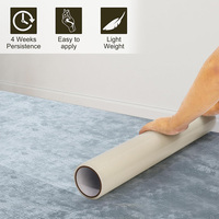Vente en gros de film protecteur PE transparent adhésif plastique temporaire anti-rayures souple pour le processus de moulage par soufflage de tapis