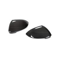 Coques de rétroviseurs en carbone sec pour VW Golf VIII 8 GTI Hatchback 4 portes 2021-2023