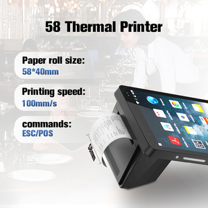 Scangle All-In-One Android 11 Handheld Pos <span class=keywords><strong>Terminal</strong></span> Met Printer Voor Food Retail Kleine Bedrijven <span class=keywords><strong>Nfc</strong></span> Kaartlezer - Product Image 2