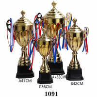 Trophée Coupe de Champions Artisanat Métal Créatif, Haute Qualité, pour Football, Basketball, Golf et Autres Sports