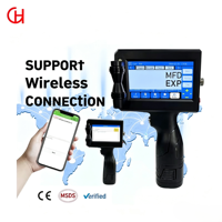 Printer Inkjet Tinta Multi-Warna TIJ Genggam untuk Kode QR, Tanggal, dan Teks dengan Fungsi Nirkabel, Laris Terjual