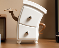 Boîte de rangement de bureau, tiroir créatif, meuble de rangement d'entrée, coiffeuse, boîte de rangement à compartiments pour bijoux