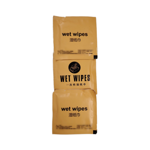 Lingettes humides miniatures parfumées à la lavande, écologiques, jetables, emballées individuellement, avec logo personnalisé, pour le nettoyage du visage et des mains, lingettes portables - Product Image 4