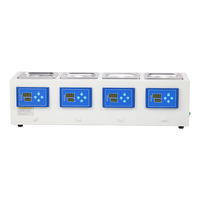 Bain-marie thermostatique de laboratoire à température constante, capacité 2 bacs