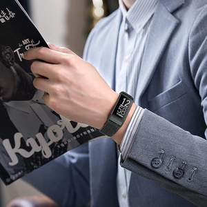 Bracelet de remplacement élastique réglable en nylon souple pour <span class=keywords><strong>Fitbit</strong></span> <span class=keywords><strong>Charge</strong></span> <span class=keywords><strong>4</strong></span> sangles/<span class=keywords><strong>Fitbit</strong></span> <span class=keywords><strong>Charge</strong></span> 3 sangles - Product Image 5