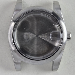 Caja de Reloj de 36 mm 39 mm con Bisel Pulido, Resistente al Agua, Movimiento NH34 NH35 NH36 NH72 NH70 NH38 NH39, Dos Tonos Plata y Oro, 316L, Modificaciones <span class=keywords><strong>Seiko</strong></span> - Product Image 6
