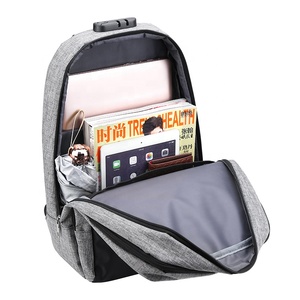Di alta qualità su ordinazione mens esterno in nylon impermeabile del computer portatile di affari <span class=keywords><strong>smart</strong></span> porta usb di ricarica back <span class=keywords><strong>pack</strong></span> anti furto del computer portatile zaino - Product Image 6