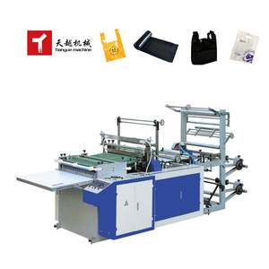 TIANYUE China Hersteller 130-230 Times/Min * 2 Automatische Hochgeschwindigkeits-T-Shirt-Taschen hersteller Taiwan Chicken Plastic <span class=keywords><strong>Bag</strong></span> Machines - Product Image 2