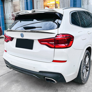 Bmw X3 G01 2018+ Rear Trunk Spoiler Wing Piano Black Carbon Fiber Texture ABS Material - Product Image 3