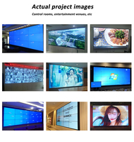 ITK 2x2 3x3 4x4 Lecteur de publicité à écran multi-épissage Affichage numérique 4k Mur vidéo LCD sans couture avec contrôleur de mur vidéo