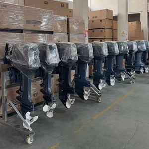 Nouveau moteur <span class=keywords><strong>hors</strong></span>-<span class=keywords><strong>bord</strong></span> 40 CV 2 temps, robuste, pour bateau de pêche, moteur marin avec système de refroidissement par eau, options de pieds courts ou longs - Product Image 6