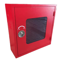 Accessoires Essentiels en Acier Inoxydable pour Équipement de Lutte Contre l'Incendie : Armoire pour Extincteur, Boîte pour Enrouleur de Tuyau d'Incendie, Fixation Murale Durable