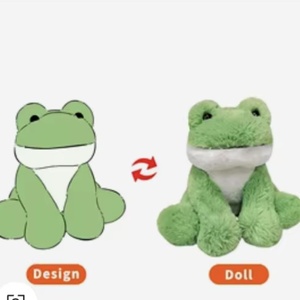 Jouets en peluche personnalisés, mascottes sur mesure, cadeaux, logos en tissu, poupées en coton, personnages de poupées anime personnalisés - Product Image 1