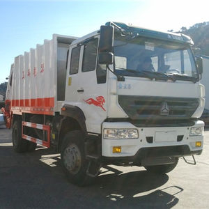 Sinotruck Howo ใช้รถบรรทุกขยะ4X2 6x4สำหรับขาย - Product Image 2