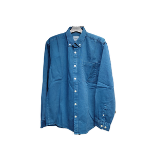 Axé sur les exportations, vente en gros et à bas prix hommes personnalisé décontracté à manches longues coupe ajustée couleur unie chemise exportation du Bangladesh - Product Image 1