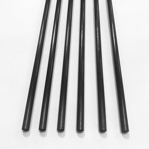 SHENGTIAN Hochfeste, leichte 100% Carbonfaser-Rutenblanker, Schwarz, 1mm 1,5mm, 3K Köper-/Leinwandbindung, Glänzende/Matte Oberfläche - Product Image 1