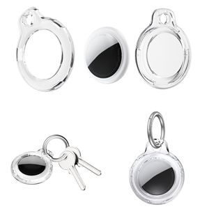 Soporte de PC de plástico resistente para rastreador de mascotas Gps portátil transparente para funda AirTag con cerradura para niños <span class=keywords><strong>Collar</strong></span> de perro colorido para rastreador Gps - Product Image 1