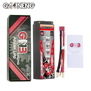 GNB GAONENG 6500MAH 2S 2S2P 7.4V 120C 5mm Bullet Hard Case RC LiPo Battery 1:10 1/10 RC Racing Car <b>Boat</b> - Product Image 6
