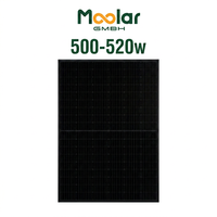 Panneau solaire Aiko NEOSTAR 2S+60 double vitrage HJT tout noir 500-520W 182mm 23% d'efficacité 120(6x20) cellules Stock Anhui