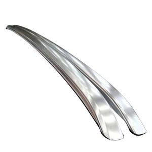 Rails <span class=keywords><strong>de</strong></span> barres <span class=keywords><strong>de</strong></span> <span class=keywords><strong>toit</strong></span> en alliage d'aluminium argenté en gros pour <span class=keywords><strong>Peugeot</strong></span> 5008 - Product Image 1