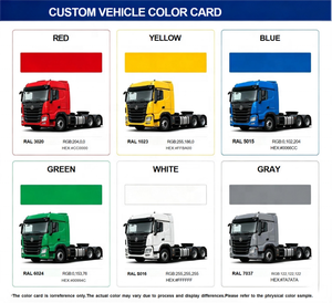 Nouveau camion tracteur diesel SHACMAN F3000 6x4 430HP WEICHAI Euro 2, tracteur lourd 120T - Product Image 6