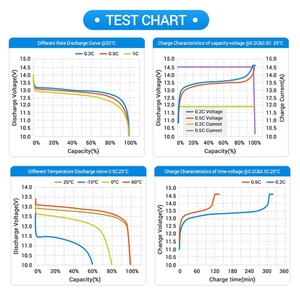 Batería de Fosfato de Hierro y Litio de Ciclo Profundo de 12V, 100Ah, 120Ah, 150Ah, 200Ah, 250Ah, la Más Vendida con Inversor LiFePO4 - Product Image 4