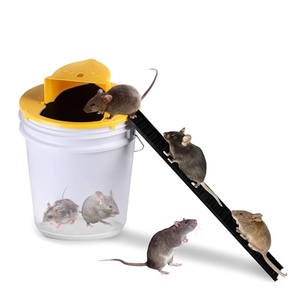 Trampa para Ratones Tipo Cubeta - Trampa para Ratones con Tapa de Cubeta de 5 Galones - Trampa para Ratones con Reinicio Automático, Sistema de Giro y Deslizamiento - Trampas Humanitarias para Ratones - Product Image 3