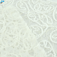 Hangzhou Usine En Gros Nouveau Design Blanc 100% Polyester Tissus Oeillet Broderie Tissu Pour Les Femmes De Mode Robe Vêtements